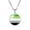 Aromantic, variant on Rainbow LGBT Pride Necklace for Women Men Stackable Rainbow Chain Choker Friendship Jewelry Bisexual