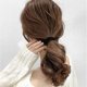 thumbnail image 5 of 100 bandas elásticas para cabello grueso, sin metal, sin costuras, de poliéster negro suave, elásticas para mujeres y niñas, cabello grueso y rizado ER, 5 of 5