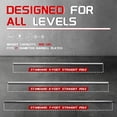 thumbnail image 2 of Signature Fitness Olympic Barbell, Straight Alloy Steel Weightlifting Bar, Silver Finish, 5/6/7 FT Options, 2 of 6