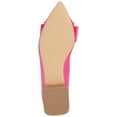 thumbnail image 6 of Journee Womens Ophelia Slip On Pointed Toe Low Heel Dress Flats, 6 of 9