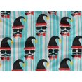 thumbnail image 5 of oneOone Rayon Turquoise Blue Fabric Christmas Quilting Supplies Print Sewing Fabric By The Yard 56 Inch Wide-IS, 5 of 6