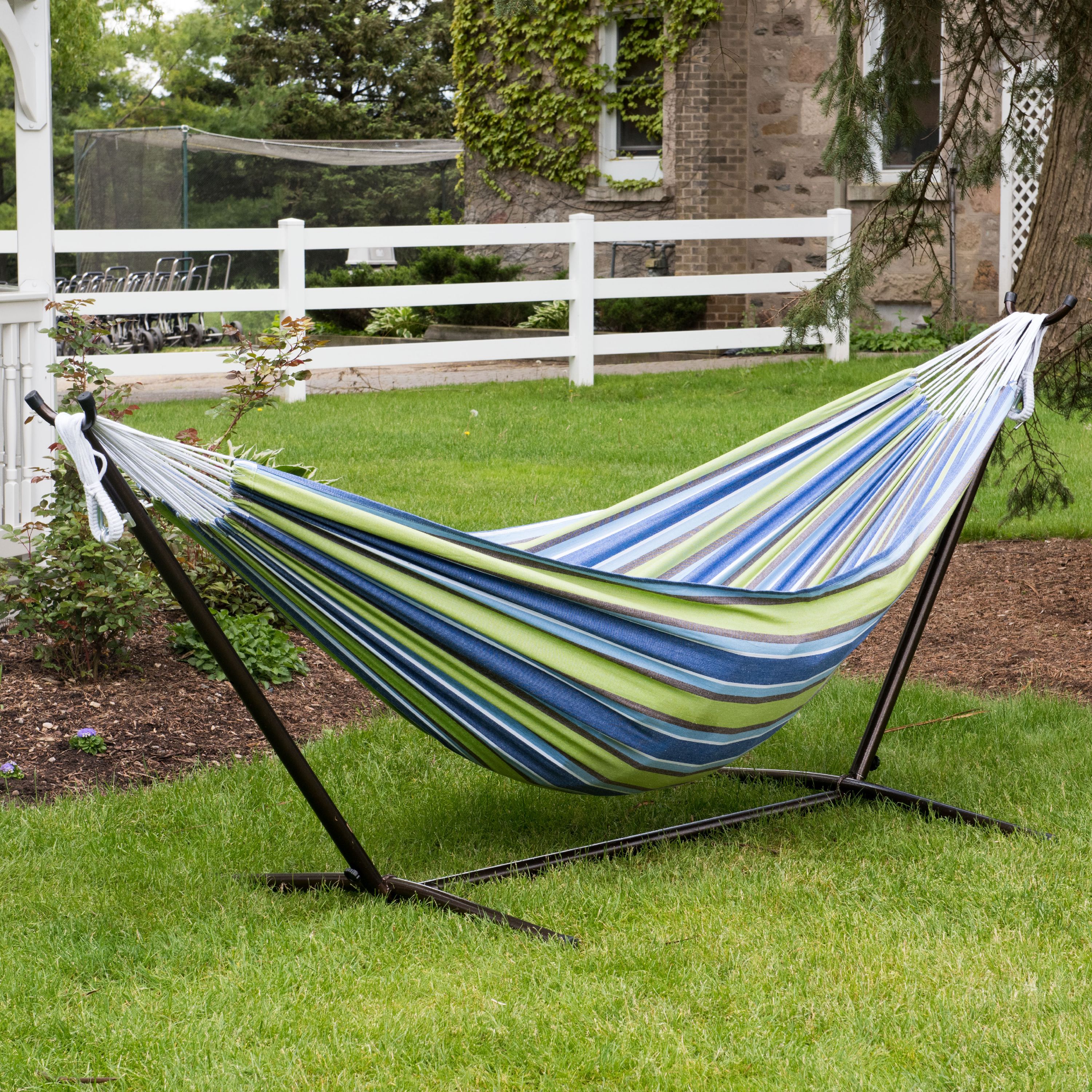Vivere Double Oasis Hammock with 9ft Stand - image 4 of 6
