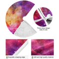 thumbnail image 2 of RYLABLUE Galaxy Xmas Christmas Tree Jupe Stand Mat pour Fête de Vacances Décoration Intérieure Extérieure 36 Pouces, 2 of 5