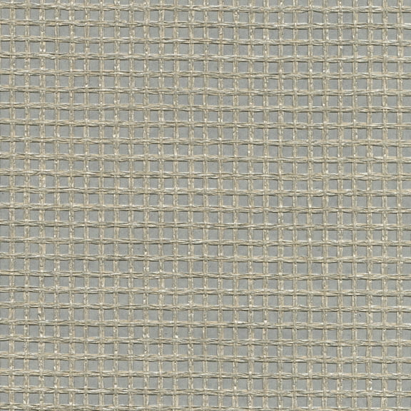 Kenneth James Wanchai Grey Grasscloth Wallpaper