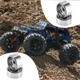 thumbnail image 5 of 4pcs 1.9inch Metal Beadlock Wheel Hub Rim For 1/10 Rc Crawler Car Silver, 5 of 5