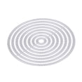 thumbnail image 1 of Unique Bargains 351Ft/10700cm Diameter, 1 Pack 3Ft/80cm Height Dies for Card Making, Silver Tone, 1 of 5