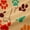 Ochre Brown, variant on Erosebridal Bear Animal Print Black Out Curtains, Cute Cartoon Stars Curtains Pack of 2 (42x63 Each)