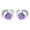 03-Purple, variant on hanxiulin gift synthetic ear wedding studs diamond women jewelry earrings