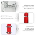 thumbnail image 4 of NICEXMAS 1Pc Plated Silver Wall Fire Extinguisher Hanger Iron Durable Easy Installation, 4 of 5