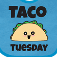 thumbnail image 4 of Inktastic Kawaii Taco Tuesday Boys or Girls Baby Bib, 4 of 4