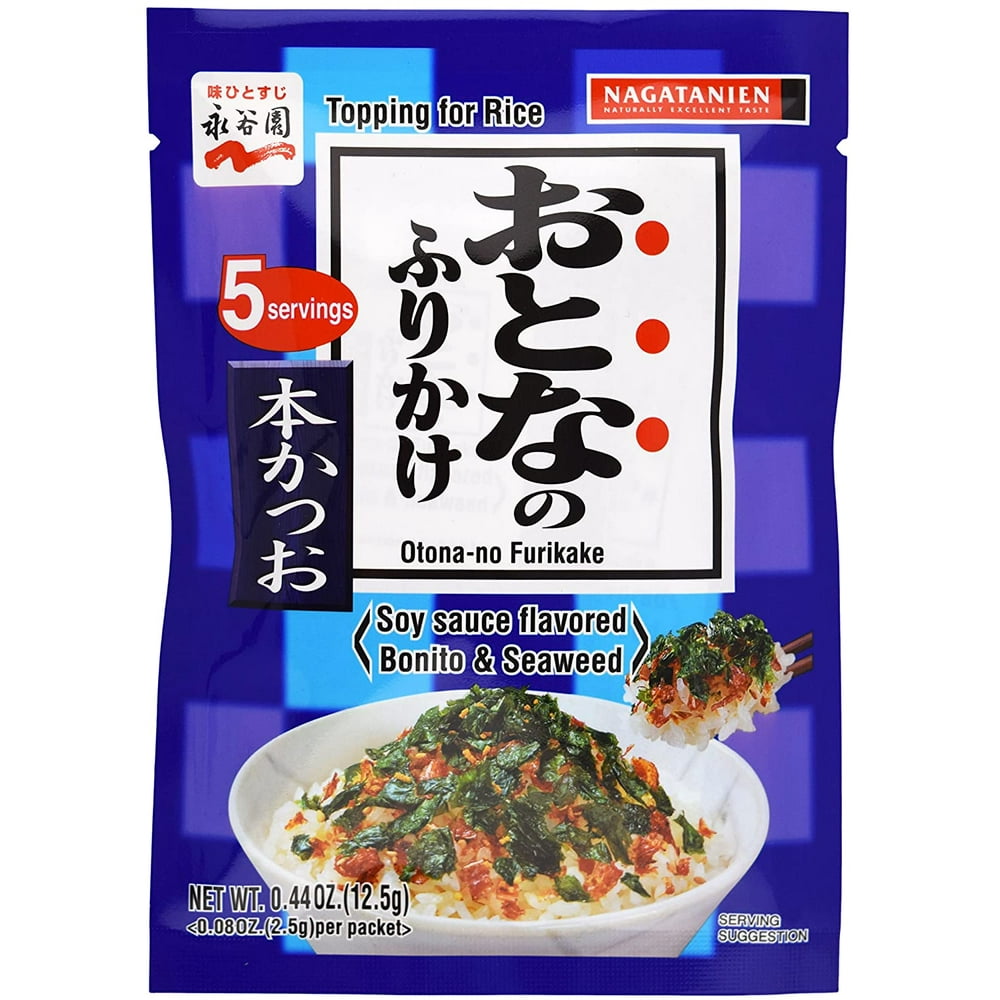 Nagatanien Furikake Hon Katsuo, Bonito Flavor dry Japanese seasoning 0