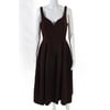 Pre-owned|Jill Jill Stuart Womens Sleeveless Full Skirt Dress Raisin Red Size 8 12249594