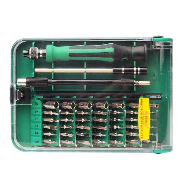 45 en 1 Destornildor de Precisión para Herramienta Reparación Portátil Teléfono Sunnimix Juego de destornilladores