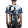 thumbnail image 6 of Batman Men's T Shirt 3D Graphic Hip Hop Unisex Tees Tops Casual Stylish Crew Neck Short Sleeve, 6 of 8