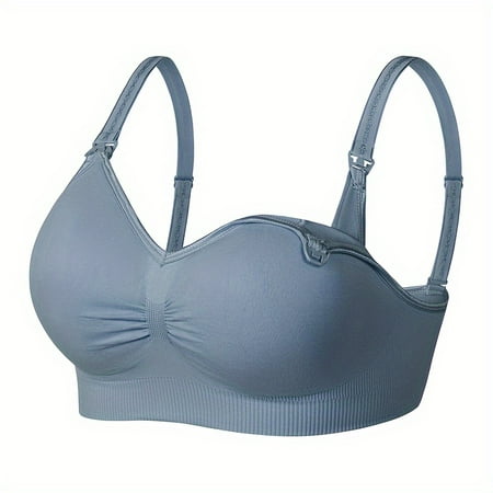 1pc SoftCare Nursing Bra for Women  Supportive Breastfeeding Maternity Underwear with Expandable Bra Cups  Breathable & Moisture-Wicking  Ideal Gift for Christmas  Thanksgiving  New Year