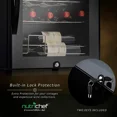thumbnail image 5 of NutriChef 28Bottle Cooler Dual-Zone Refrigerator, 5 of 6