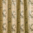 thumbnail image 4 of Juego de cortinas GLORY RUGS Jacquard de lujo para ventanas, 2 paneles, color topo, 140 x 213 cm, 4 of 8