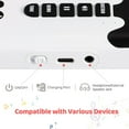thumbnail image 4 of 49-Key Roll-Up Piano with Built-in Lithium Battery, Foldable Soft Keyboard, Entry-Level Keyboard Instrument, Kid's 49-Key Flexible Roll-Up Educational Electronic Digital Music Piano Keyboard, 4 of 7