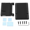thumbnail image 1 of High quality Raspberry Pi 4B aluminum alloy heat dissipation case compatible, 1 of 5