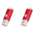 thumbnail image 1 of 2X USB 2.0 Flash Memory Stick Pen Drive Almacenamiento Thumb Color de Pulgar: Rojo Capacidad de Memoria Flash: 512 Mb, 1 of 5