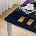 thumbnail image 5 of nygtbtfer  Lighting Landscape Print Elastic Table Cloth Cover Elastic Tablecloth Waterproof for Tables Diameter for Picnic, Indoor, Outdoor, Camping white, 5 of 8