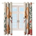 thumbnail image 4 of Dog (7) 2 Panels 3D Printing Pattern Curtain for Bedroom Living Room Kitchen Window Decoration Home, 4 of 6