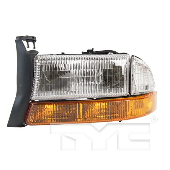 TYC 20506409 Headlight Assembly Fits select: 1997-2004 DODGE DAKOTA, 1998-2003 DODGE DURANGO