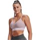 thumbnail image 2 of Top Deportivo Under Armour Sin Costuras Bajo Largo Dash Rosa para Mujer, 2 of 5