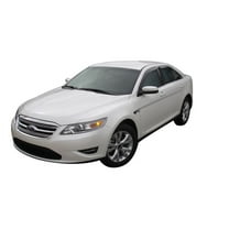 Auto Ventshade (AVS) by RealTruck Outside Mount Ventvisor / Window Deflectors Front & Rear Set 4 Pc. Set Compatible with 2010-2018 Ford Taurus