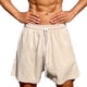 thumbnail image 2 of pstuiky Pantalones cortos casuales para hombre, Pantalones cortos deportivos de bolsillo para hombre, para correr, hacer ejercicio en el gimnasio, para la playa, 2 of 9