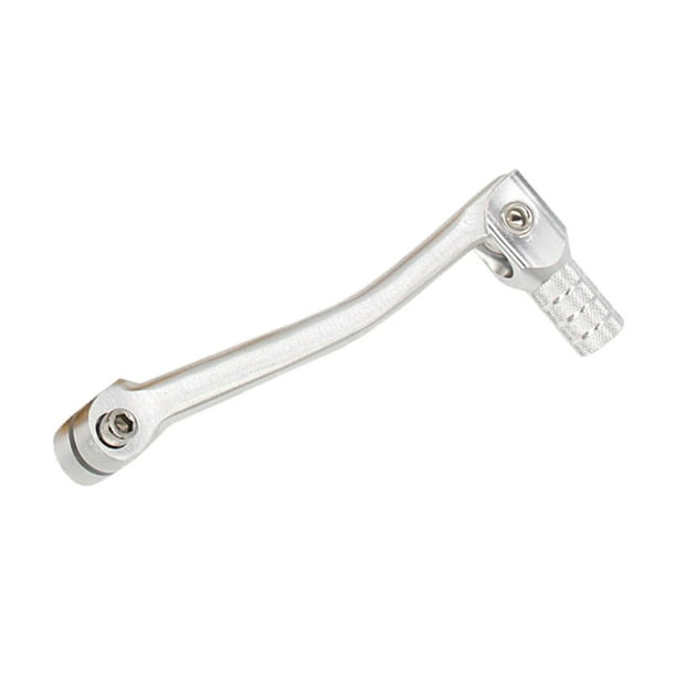 Personaliza Tu Moto: Palanca De Cambios Plegable CNC De Aluminio (Universal, Rojo/Negro)