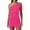 Hot Pink-b, variant on QHFBli Womens Sexy One Shoulder Ruched Bodycon Sleeveless Mini Club Party Short Dresses