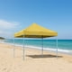 thumbnail image 4 of Ilios Innova | Toldo Plegable Amarillo 3x3 Carpa para Exteriores Resistente al Clima, Impermeable, Estructura de Hierro y Tela Oxford 600D., 4 of 9