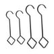 thumbnail image 3 of 4 ganchos multiusos para colgar abrigos, cestas, macetas de metal, herramientas para colgar luces y lámparas de jardín., 3 of 9