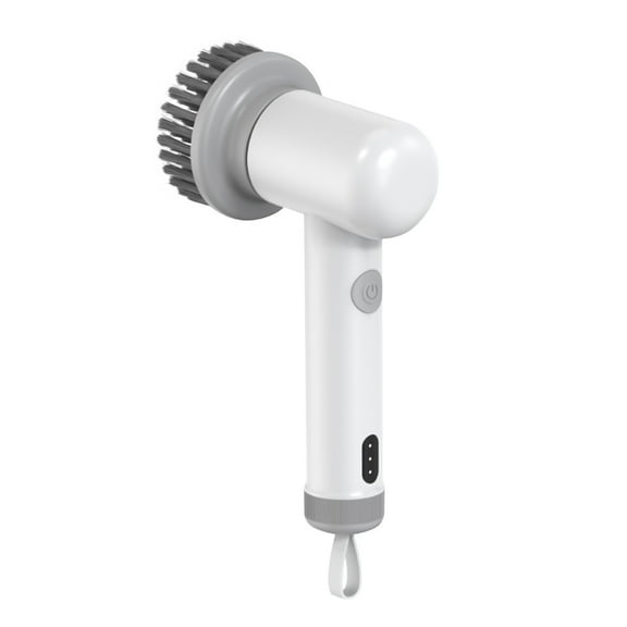 Pompotops Electric Spin Scrubber, Rechargeable Cleaning Tools, Grout Brush, Electric Cleaning Brush With 3 Brush Heads, Suitable For Bathroom Wall Tiles Floor Bathtub Kitchen