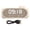Beige, variant on Suodoka S18 Wireless Bluetooth Speaker RGB Lighting Deep Bass Voice Broadcast FM Radio Mirror Alarm Clock Black (7.09x1.97 in / 18x5 cm)