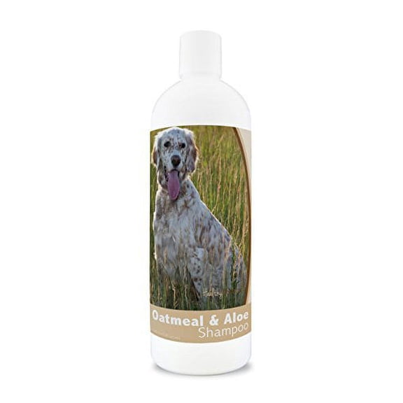 Healthy Breeds Dog Shampoo for Dry Itchy Skin for English Setter - Over 200 Breeds - 16 oz - Mild & Gentle for Sensitive Skin - Hypoallergenic Formula & pH Balanced