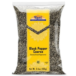 Lane's BBQ Salt and Pepper 50/50 | Coarse Salt and 16 Mesh Black Pepper |  Bulk Spices | Gluten-Free | 12.5oz Bottle