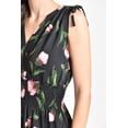 thumbnail image 4 of Vestido largo con lazos Roman Fashion /Juvenil, 8802-10 (Negro) negro CH, 4 of 4