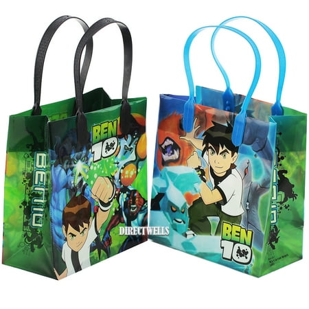 Ben 10  Party Supplies Favors 12 Reusable Goodie Small Gift Bags 6