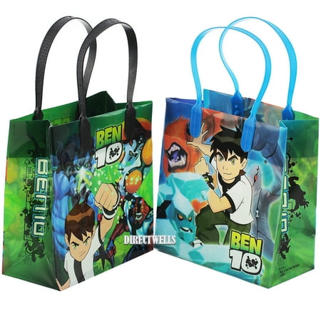 Santas Goodie Box - Ben 10 Party Supplies Favors 12 Reusable Goodie Small Gift Bags 6
