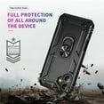 thumbnail image 3 of [PST] iPhone 17 Pro Max Ring Case, Anti-Drop Hybrid Magnetic Hard Kickstand Case Cover with Ring Stand, 3 of 5