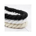 thumbnail image 4 of INSPIRE CHIC Chunky Rope Laces Round Hand-woven Shoe Laces Solid Color Shoelaces for Sneakers 1 Pair 90cm/35.43" Beige, 4 of 5