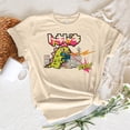 thumbnail image 3 of Camiseta de dinosaurio para mujer, camiseta deportiva con estampado combinado, ropa de anime harajuku de los años 2000 para mujer, 3 of 5