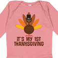 thumbnail image 4 of Inktastic My 1st Thanksgiving Turkey Boys or Girls Long Sleeve Baby Bodysuit, 4 of 5