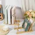 thumbnail image 4 of 3Pcs Wooden Puzzle Display Stand Jigsaw Puzzle Holder Rack Puzzle Organizer Trays Jigsaw Puzzle Holder Rack for Puzzle Easel Board Puzzle Organizer Shelf for Craft Collection Lovers, 4 of 6
