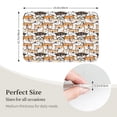 thumbnail image 4 of Pofeuu Shiba Inu Dog Print Hem Mat 40x60 - Multipurpose Doormat for Indoor & Outdoor Use - Welcome Your Guests with our Entrance Mat, 4 of 6