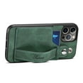 thumbnail image 2 of iPhone 13 Pro Max Wallet Case, with Card Holder Case with Stand Case Wallet Detachable iPhone Case - Green, 2 of 8