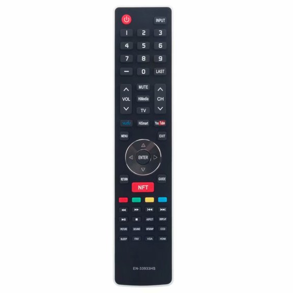 New EN-33933HS Replace Remote for Hisense TV 40K366W 46K360M 32K20DW 32K366W 50K366W