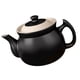 thumbnail image 2 of Tetera de cerámica, tetera de té, tetera de hojas de té sueltas y florecientes, tetera y tapa para el hogar, agua caliente hirviendo, cocina 3.3L, 2 of 8